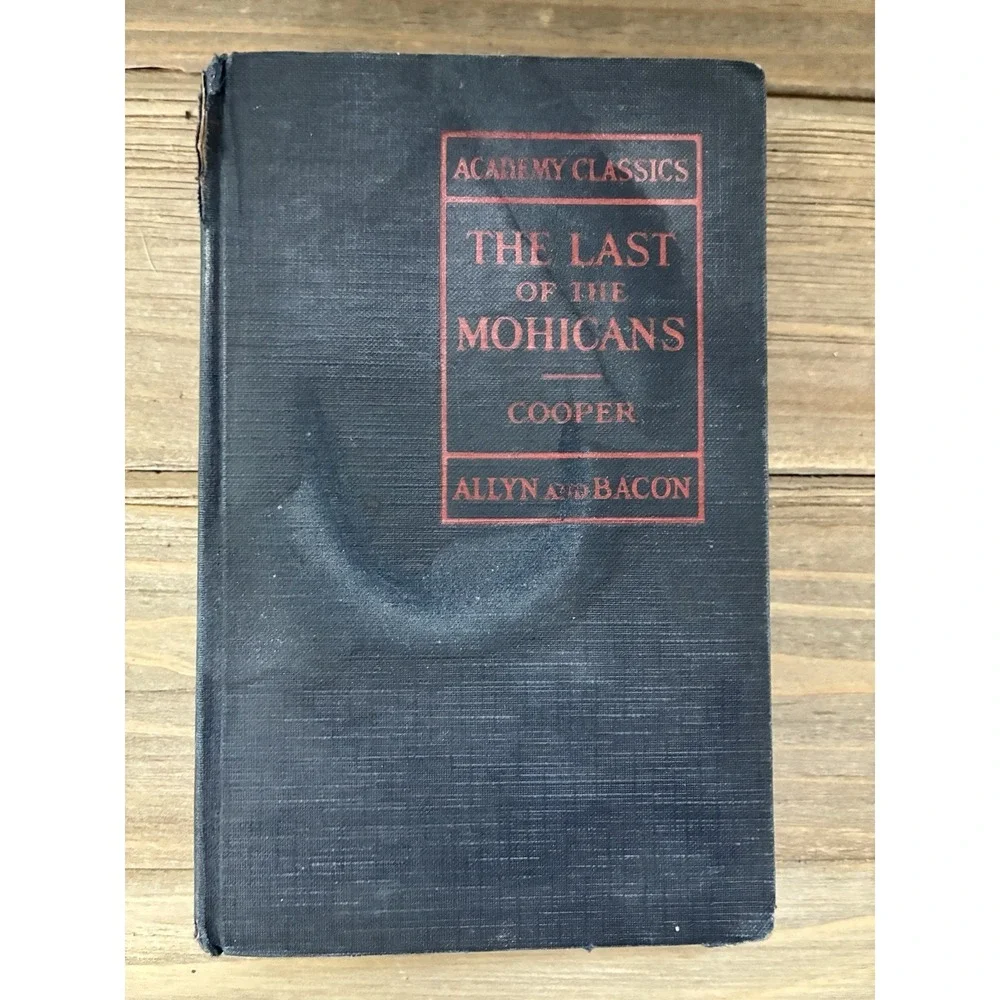 VTG Last‎ of the Mohicans Book Cooper Academy Classics Allyn Bacon 1927